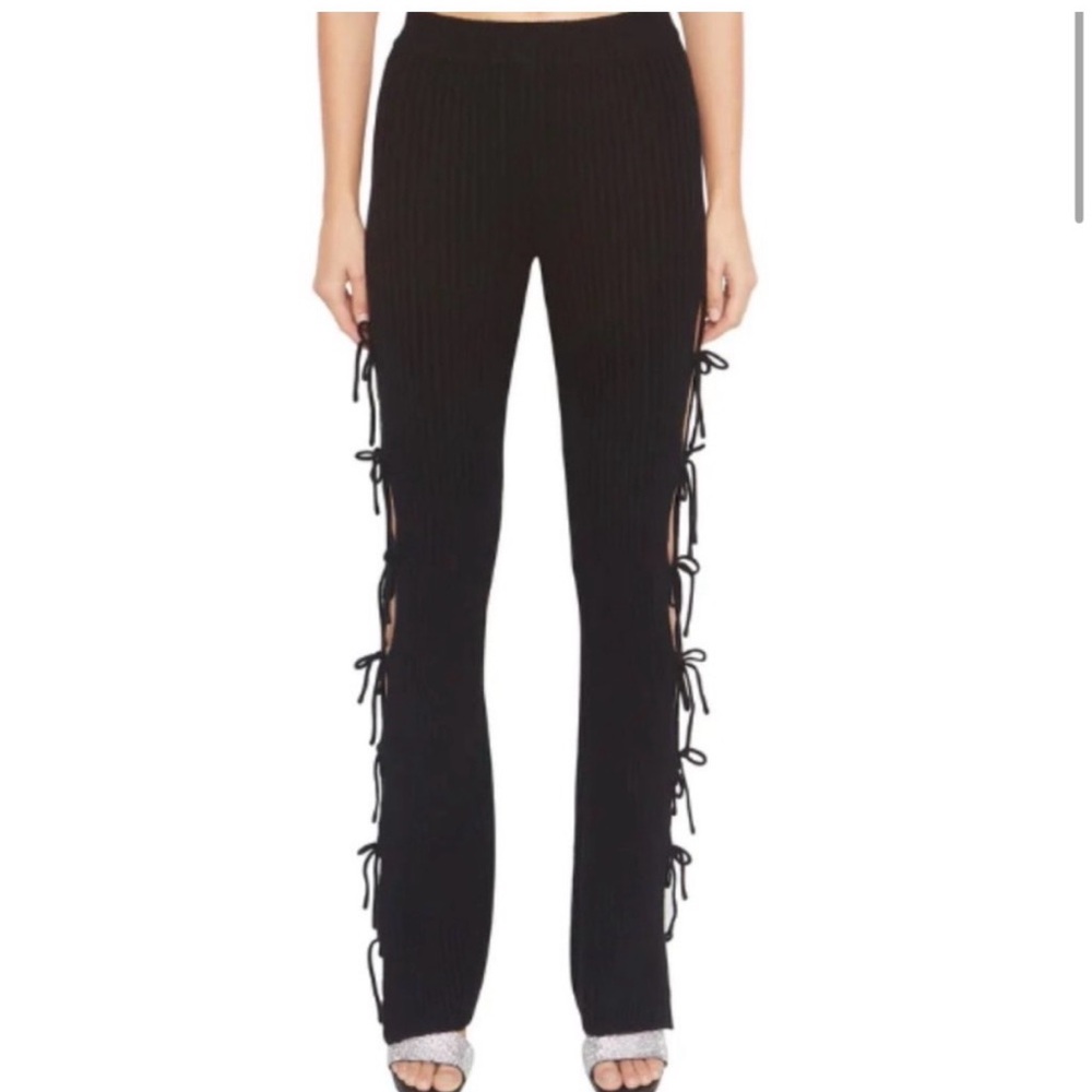 Guizio rib knit pants